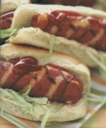 Grilled Bacon and Cheese Dogs