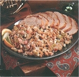 Apple-Almond Stuffed Turkey