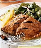 Balsamic Glazed Grilled Salmon
