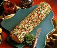 Holiday Cheese Log