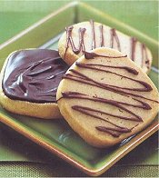 Chocolate Stripe Cookies