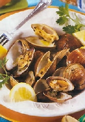 Clams in White Wine Broth