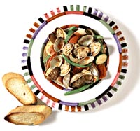 Italian Clam and Vegetable Bowl