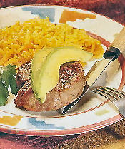 Easy Filet Under Avocado