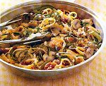 Quick Fettuccine Cacciatore