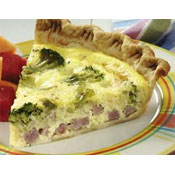 Ham and Broccoli Quiche