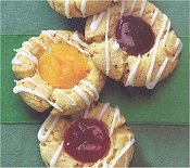 Hazelnut Thumbprint Cookies