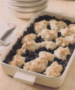 Lemon-Blueberry Cobbler