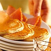 Maple Sour Cream Pancakes