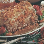 Savory Pork Roast with Fruit Sauce
