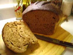 Pumpernickel Bread (Bread Machine)