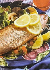 Red Snapper Baked in Wine
