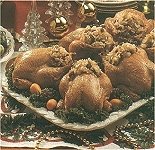 Rice-Stuffed Cornish Hens