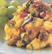 Sausage and More Breakfast Strata