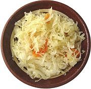 Sauerkraut in Jars
