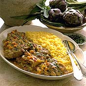 Braised Veal Shanks with Lemon, Parsley and Garlic