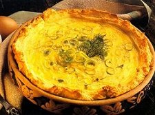 Chicken Tart with Potato Crust