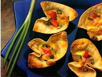 Wonton Mini Quiche