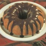 Chocolate Glazed Citrus Poppy Cake