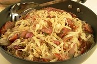 Kielbasa and Sauerkraut Notta Pasta