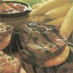 Pineapple Stuffed Pork Chops