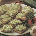 Toasted Zucchini Snacks